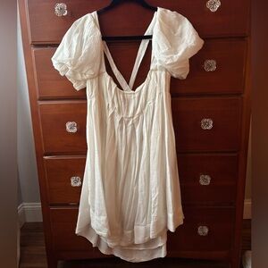 ♥️ WHITE Free People Free-est Marina Mini Dress